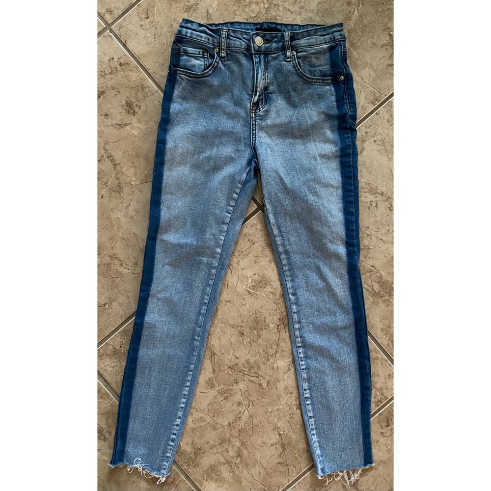 Two tone Skinny Jean